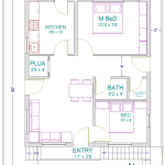 Adithya Vastu Plan Home PLAN 30 x 40 site west facing