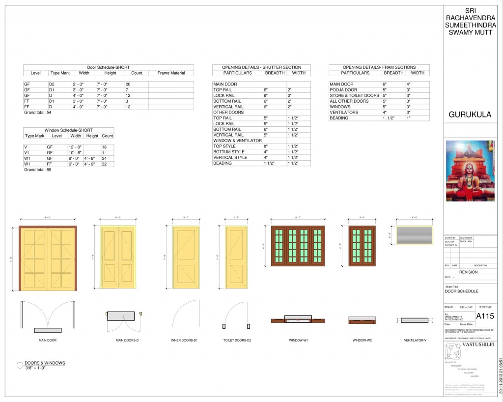 GURUKULA VEDHA PATA SHALA VASTU PLAN , SRIRANGAM , TN , INDIA