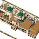 VENKAT RESIDENCE_40X60 NORTH FACING SITE VASTU PLAN 3D VIEW N3