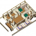 east 40×60 3bhk vastu 3dview