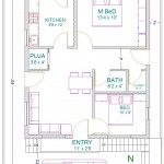 Sharanu 2 BHK Vastu Plan