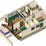 Rama Krishna Home Vastu Plan 3d View  30’X40′ Site