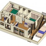 Rama Krishna Home Vastu Plan 3d View2  30’X40′ Site