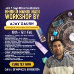 Bhrigu Nandi Nadi Workshop